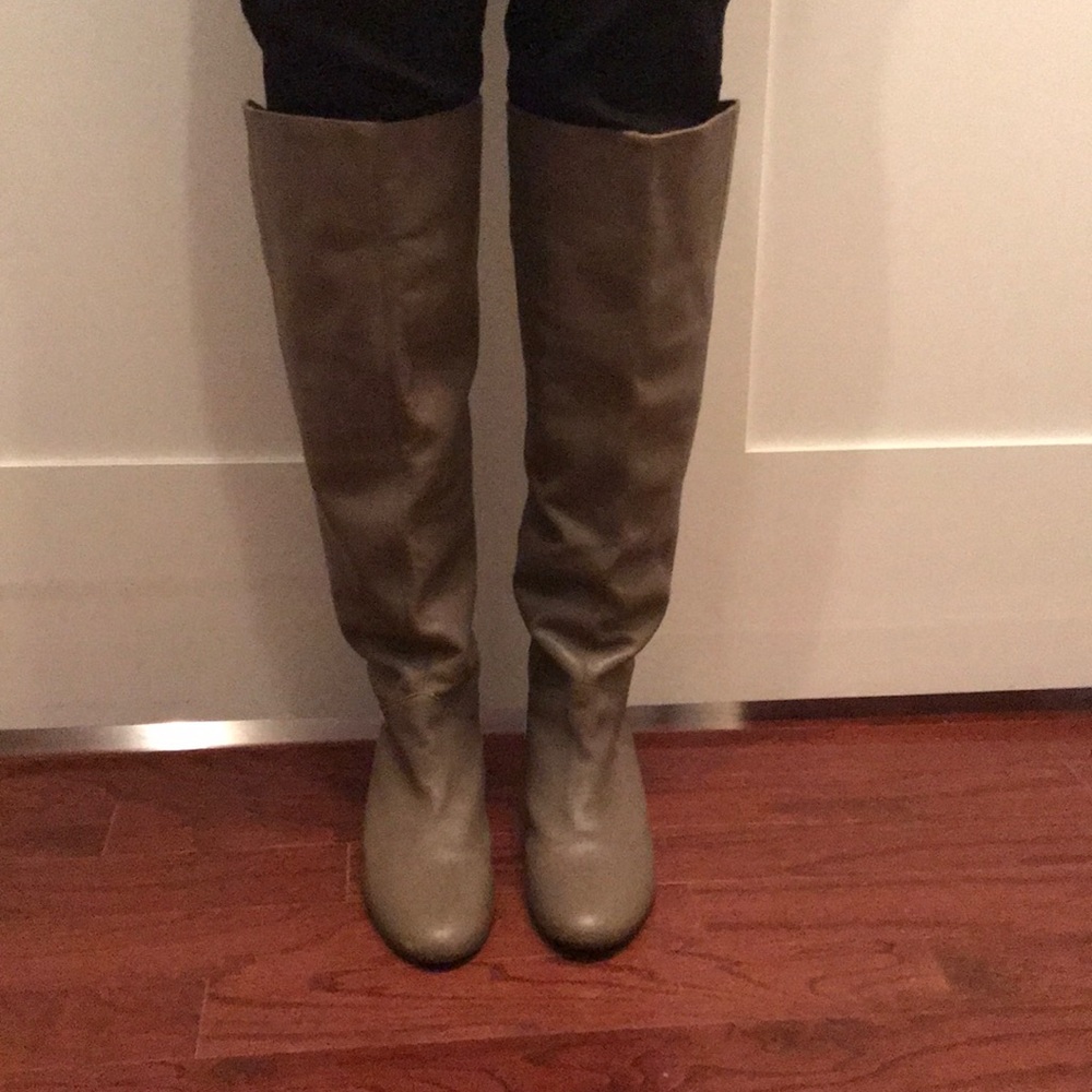 Steven by Steve Madden over the knee leather boots